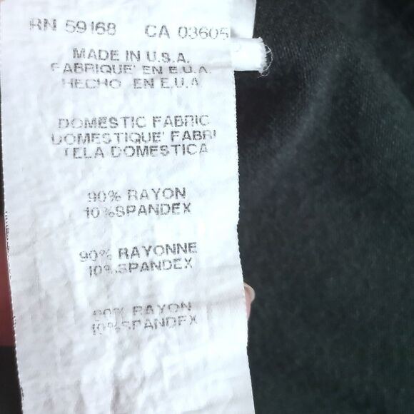 KAREN KANE GREEN TUNIC SZ.M EUC - Picture 6 of 6